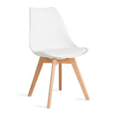Homla Fisco Chair White  48X56X82 Cm